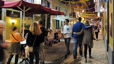 Essen und Trinken in Lissabon